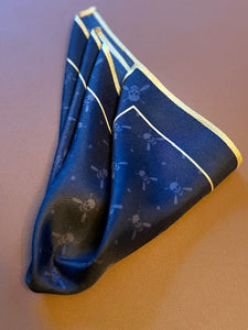 Blackout Pocket Square