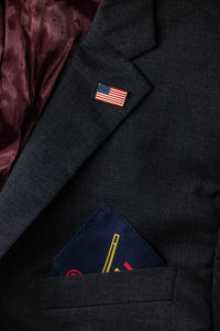 Silent Cherub Pocket Square