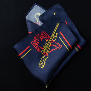 Silent Cherub Pocket Square