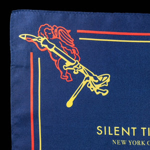 Silent Cherub Pocket Square